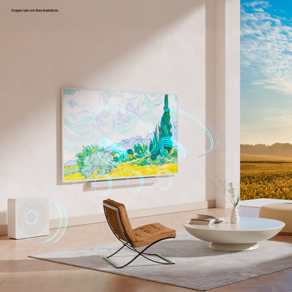 Televisor 65" 4K QLED Smart 65A300 PRO. TCL, Google TV, Art-TV