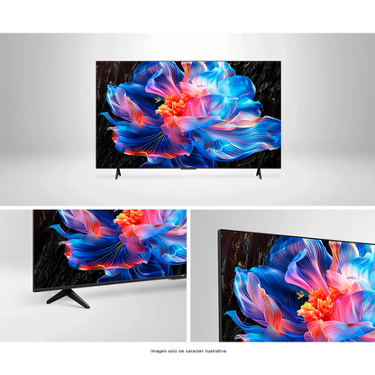Televisor 55" QLED Smart modelo 55P6K TCL, Google TV, 4K