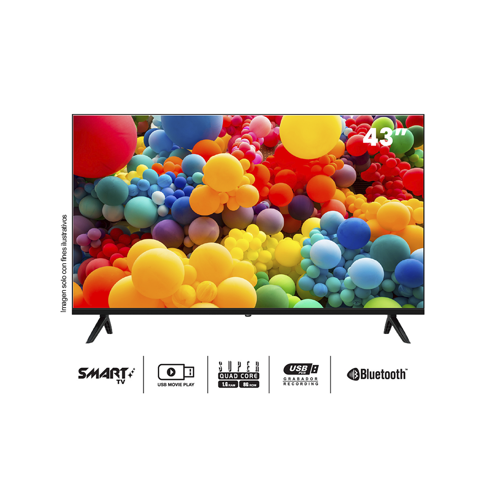 Televisor LED Smart 43" CLED43SL5 Sankey Full HD Whaleos