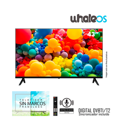 Televisor LED Smart 43" CLED43SL5 Sankey Full HD Whaleos