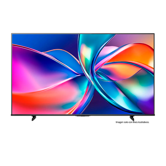 Televisor 58" QLED Smart, 58Q6QV Hisense 4K sistema operativo VIDAA