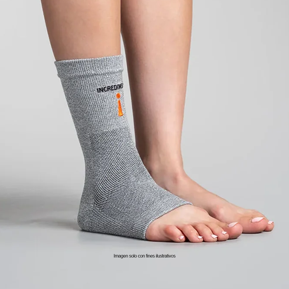 Tobillera G706 talla S/M color gris Incrediwear