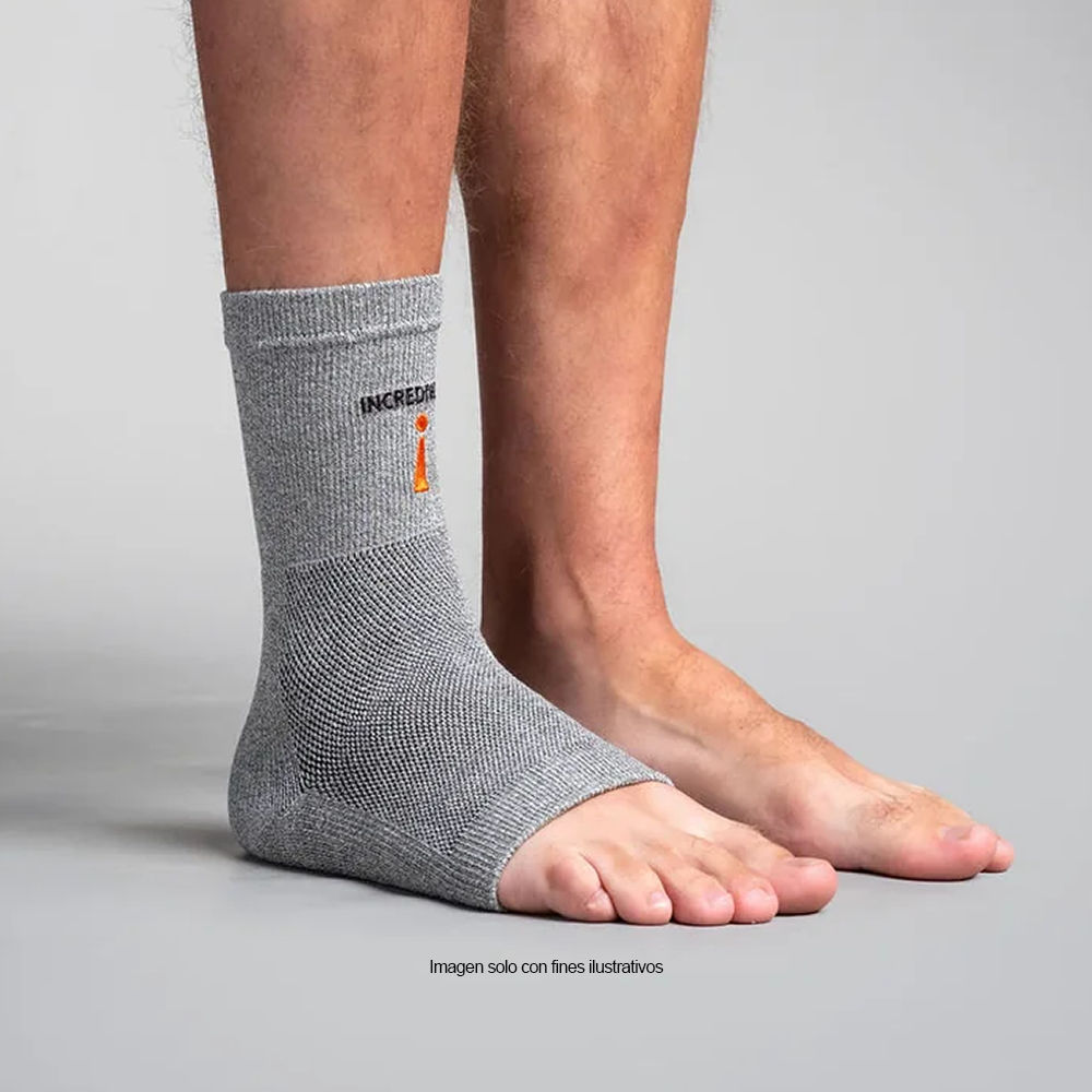 Tobillera G706 talla S/M color gris Incrediwear