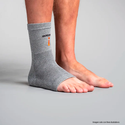 Tobillera G707 talla L color gris, Incrediwear