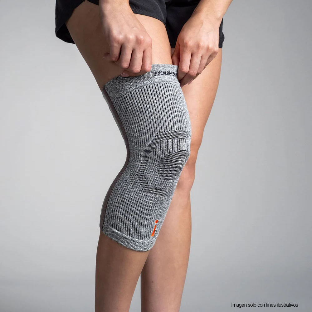 Rodillera G703 color gris Incrediwear