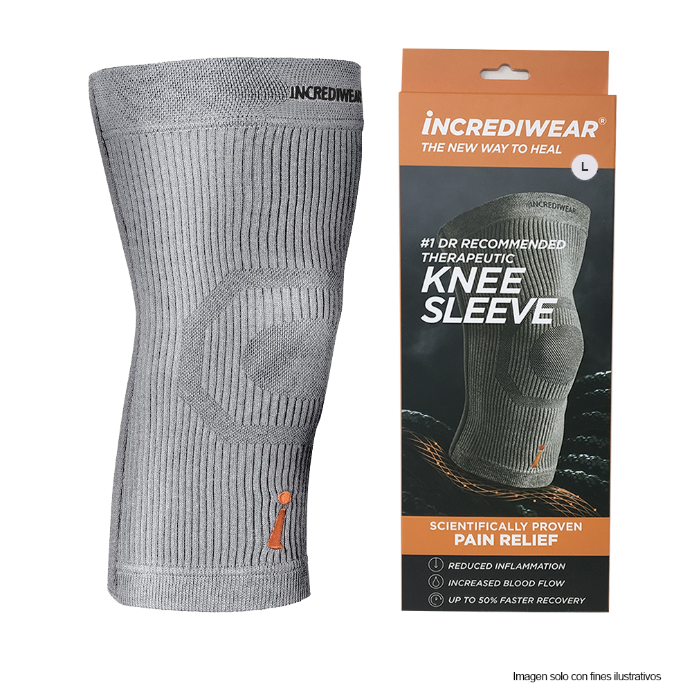 Rodillera G703 color gris Incrediwear