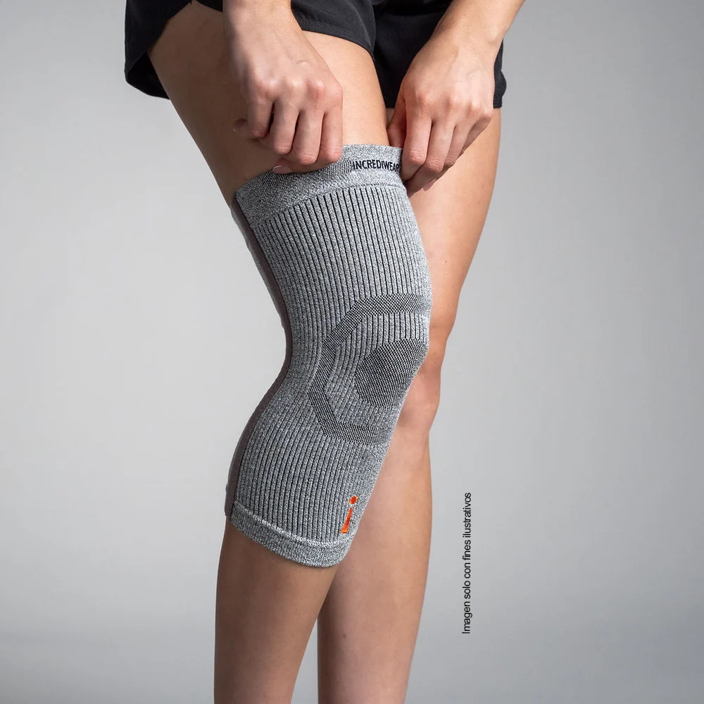 Rodillera G705 talla XXL, Incrediwear color gris
