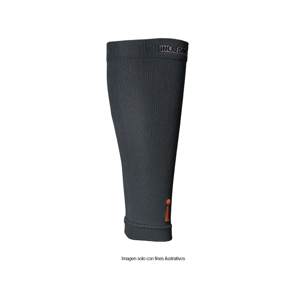Manga para pantorrilla TS101B L gris oscuro Incrediwear