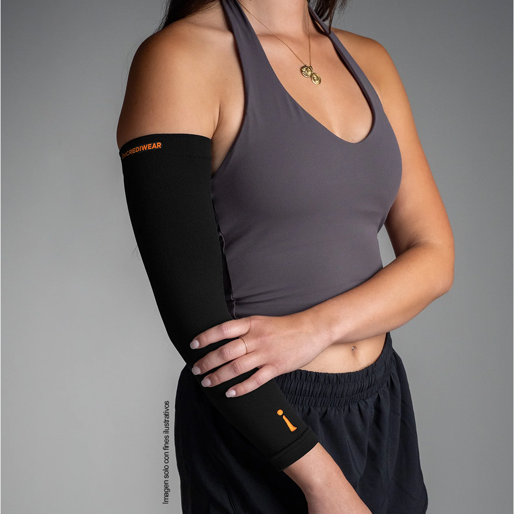 Manga de brazo TSB102 color negro S/M Incrediwear