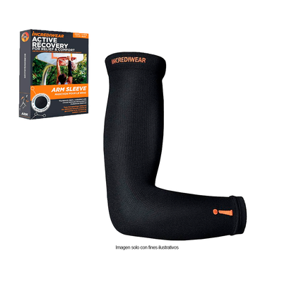 Manga de brazo TSB102 color negro S/M Incrediwear
