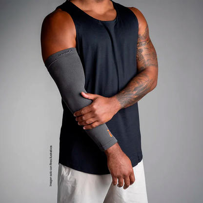 Manga de brazo TS102L color gris oscuro Incrediwear