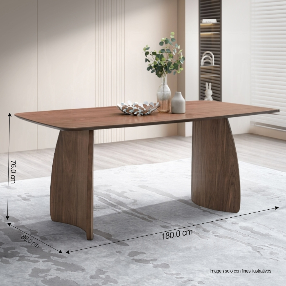 Comedor Daisy 15-1808 de 4 puestos, sillas en color gris, DN04165/DN04196