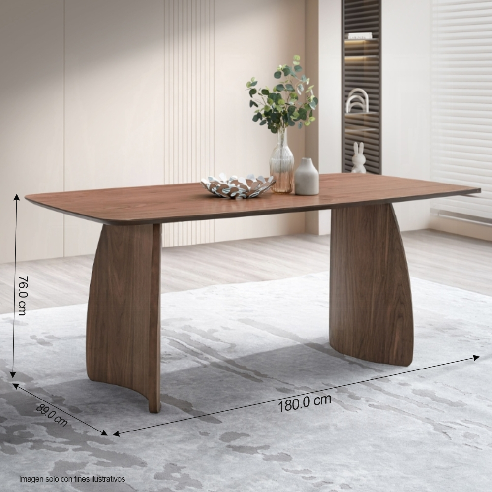 Comedor Daisy 15-1808 de 4 puestos, sillas en color amarillo, DN04165/DN04197