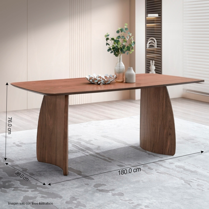 Comedor Daisy 15-1808 de 4 puestos, sillas en color amarillo, DN04165/DN04197