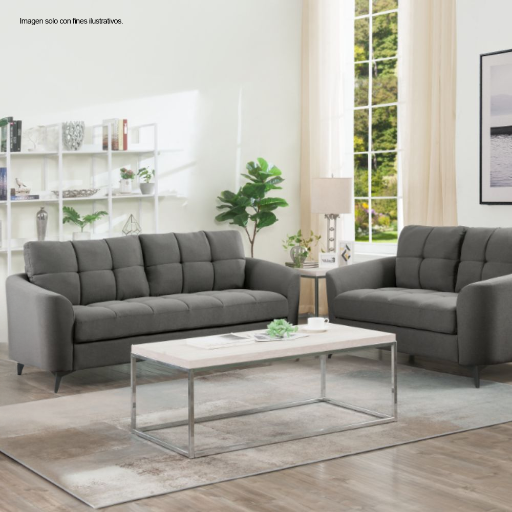Juego de sala 18-2249 (LV01318/19) color gris