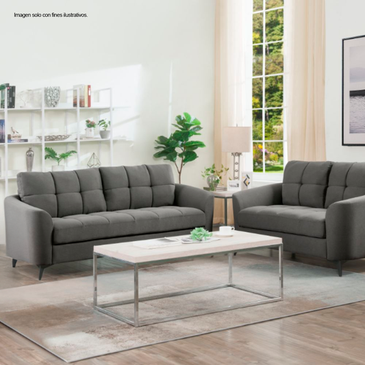Juego de sala 18-2249 (LV01318/19) color gris