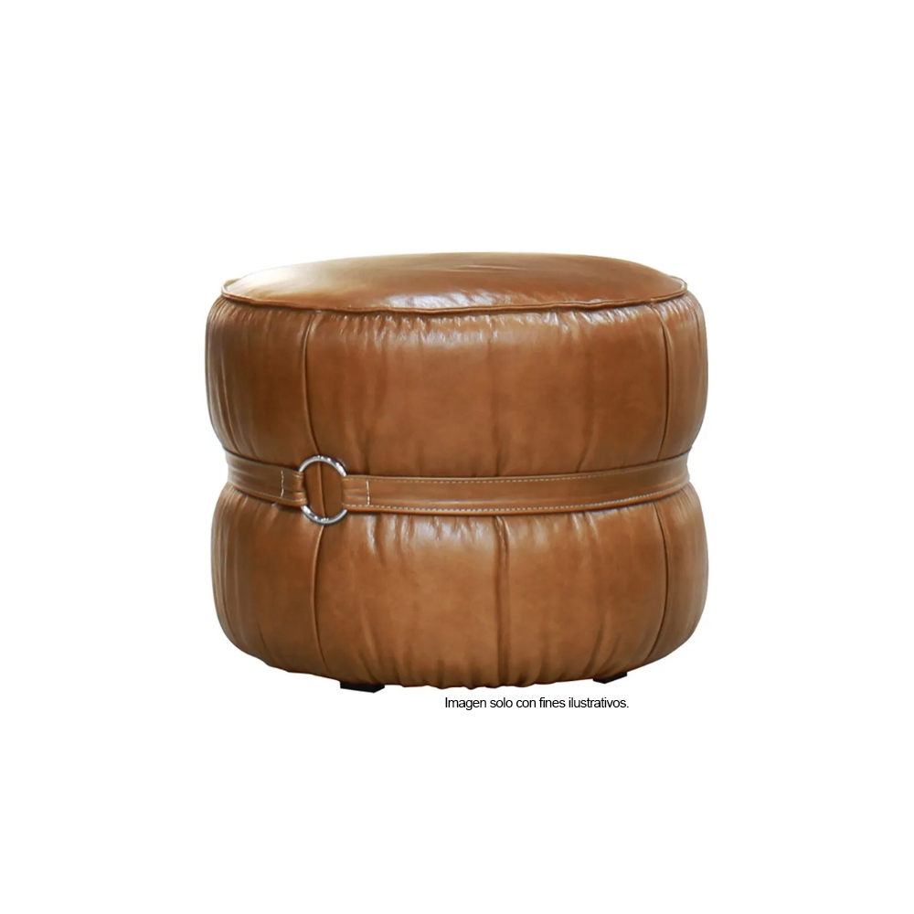 Piecero de cuero, modelo Senegal Luxury 417001, color cappuccino.