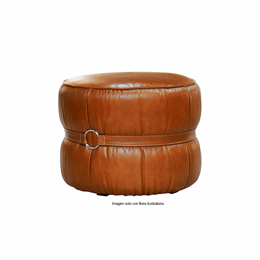Piecero de cuero, modelo Senegal Luxury 417002, color caramelo