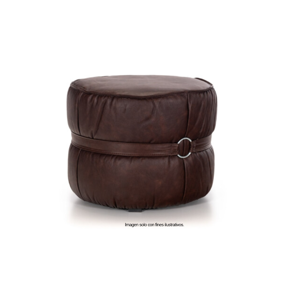 Piecero de cuero, modelo Senegal Luxury 417003, color café.