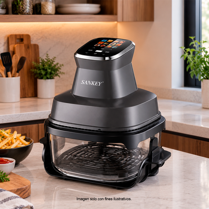 Freidora de aire 4.2 lits Negra FRW-459GTT Sankey