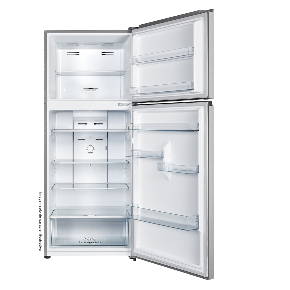 Refrigeradora 13.5pc Top Mount, modelo RT3N375NACA, no frost, inverter