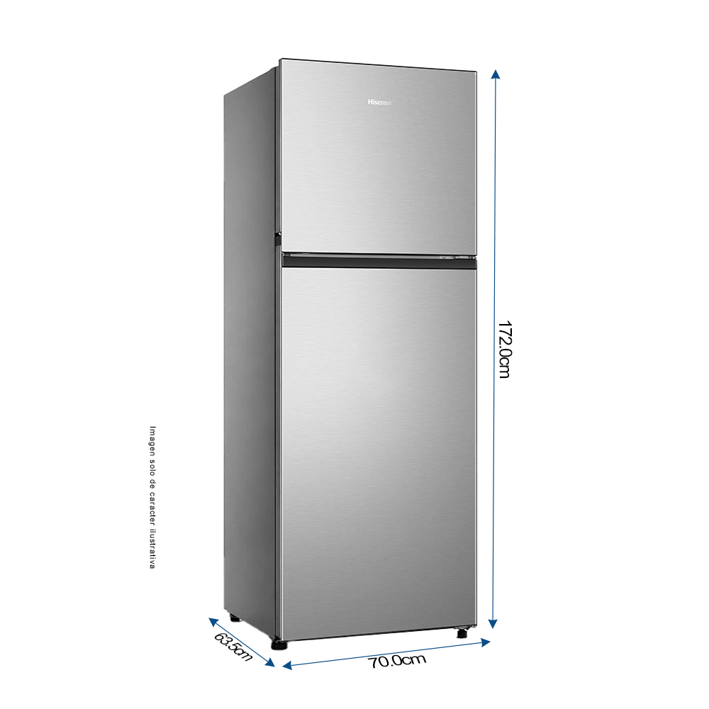 Refrigeradora 13.5pc Top Mount, modelo RT3N375NACA, no frost, inverter