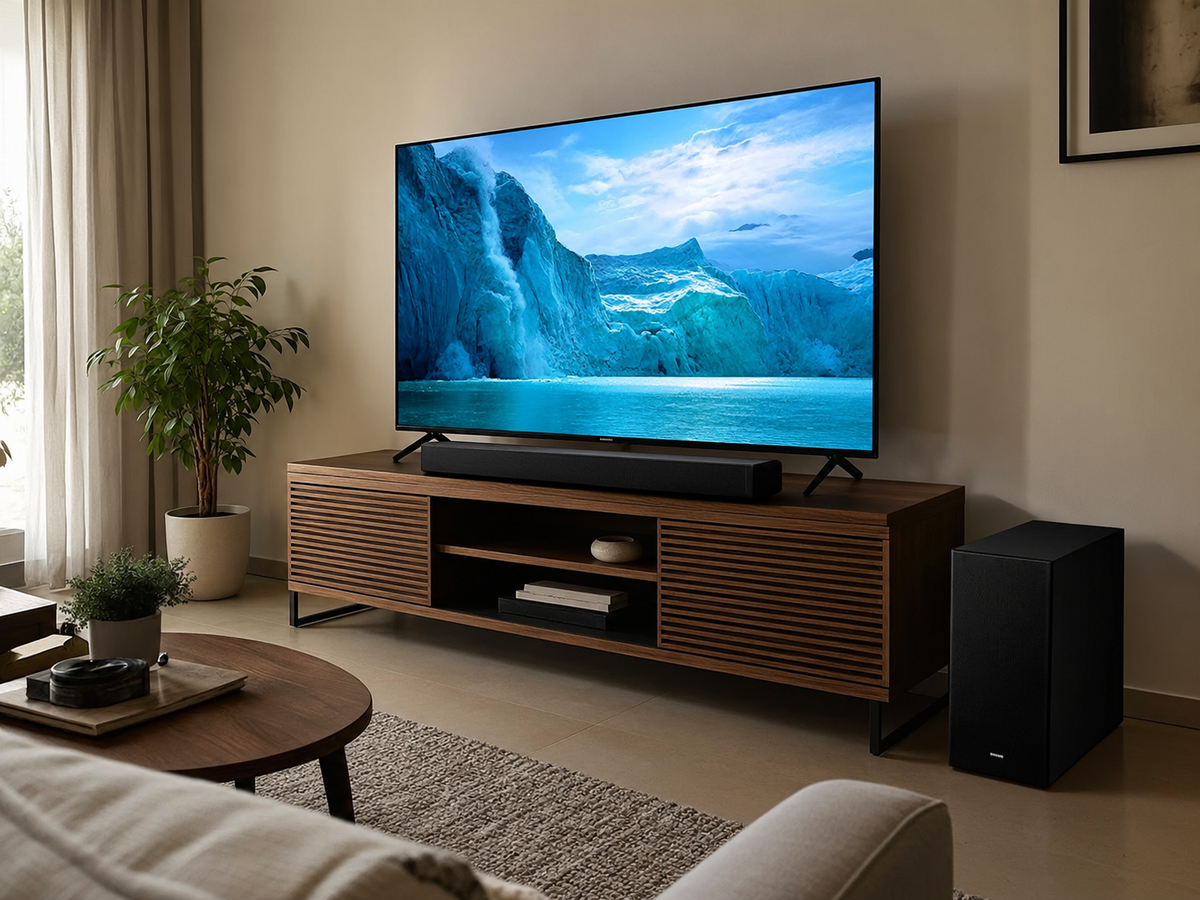 Combo Televisor Smart QLED 4K de 65" Samsung QN65Q6FAAPXPA +  Teatro en casa HW-B450/ZP Samsung