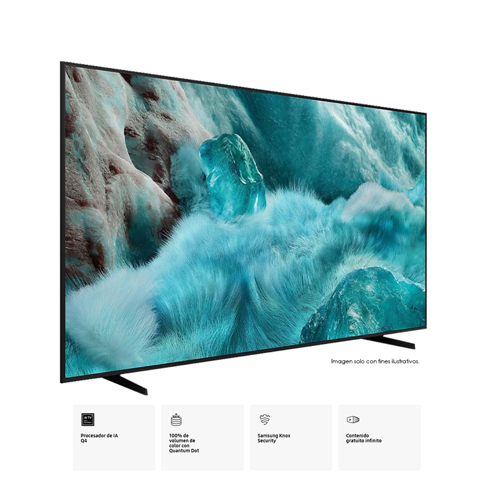 Combo Televisor 55" Smart QLED 4K QN55Q7FAAPXPA + Teatro en casa HW-B450/ZP Samsung