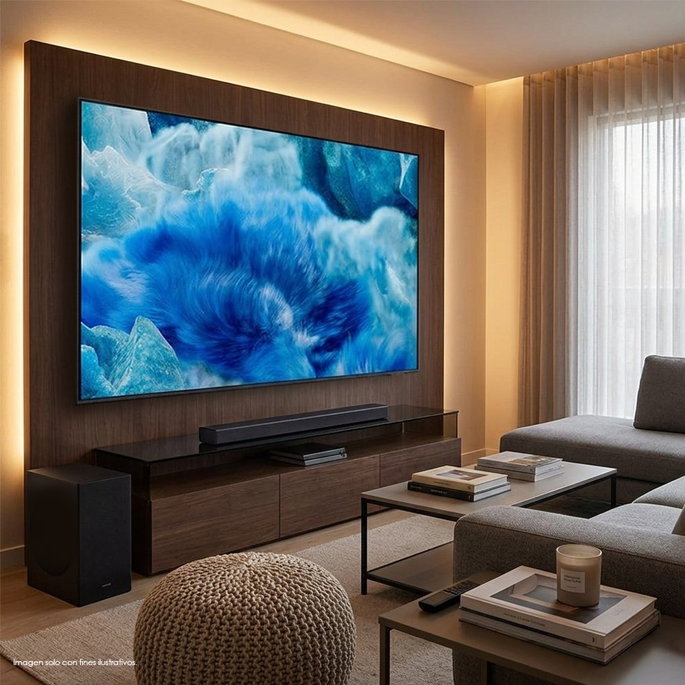 Combo Televisor 85" Smart QLED 4K QN85Q6FAAPXPA + Teatro en casa HW-B450/ZP Samsung
