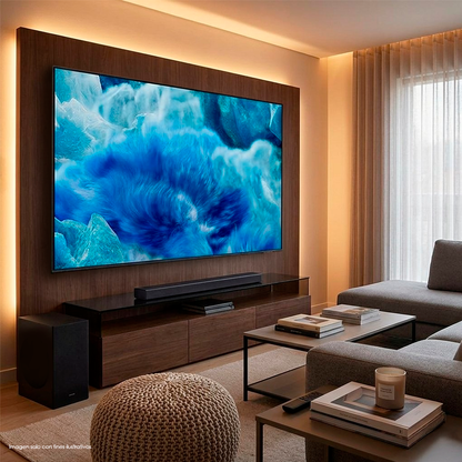 Combo Televisor 85" Smart QLED 4K QN85Q6FAAPXPA + Teatro en casa HW-B450/ZP Samsung