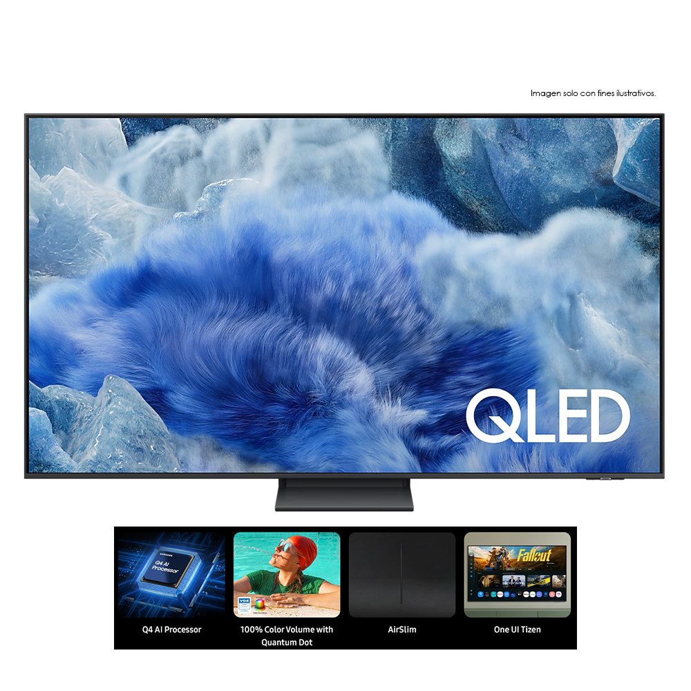 Combo Televisor 85" Smart QLED 4K QN85Q6FAAPXPA + Teatro en casa HW-B450/ZP Samsung