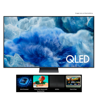 Combo Televisor 85" Smart QLED 4K QN85Q6FAAPXPA + Teatro en casa HW-B450/ZP Samsung