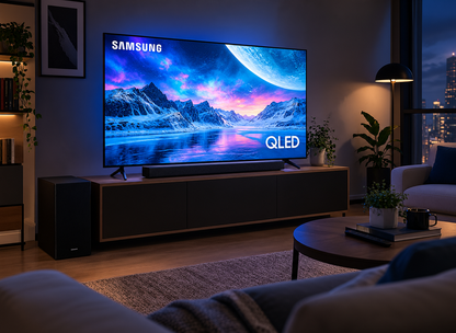 Combo Televisor QLED Smart 85" QN85Q7FAAPXPA 4K + Teatro en casa HW-B450/ZP Samsung