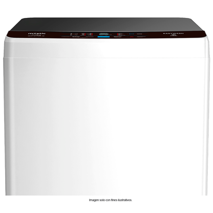 Lavadora automática 11kg, modelo WM-A1105-W, Easy wash, color blanco. MYSTIC