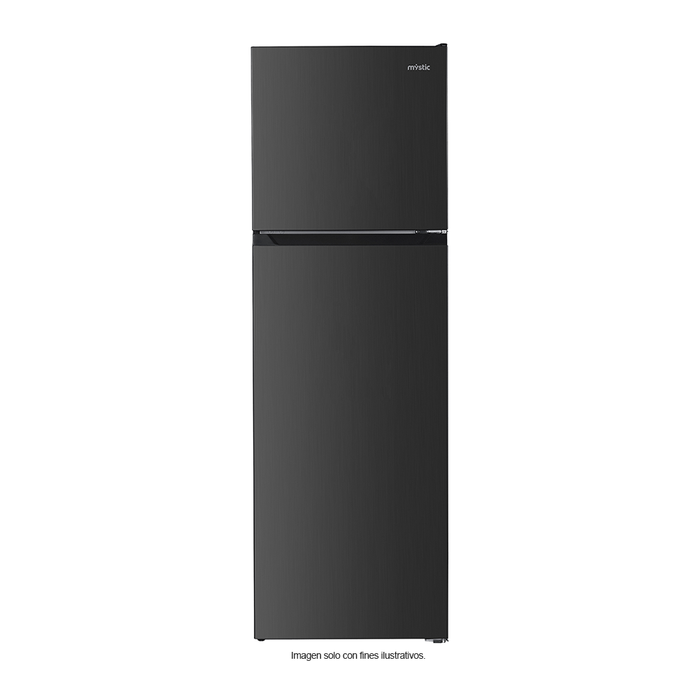 Refrigeradora Top Mount 9,6pc (272 litros) RF-NV272LSS, no frost, inverter, manigueta empotrada. MYSTIC.