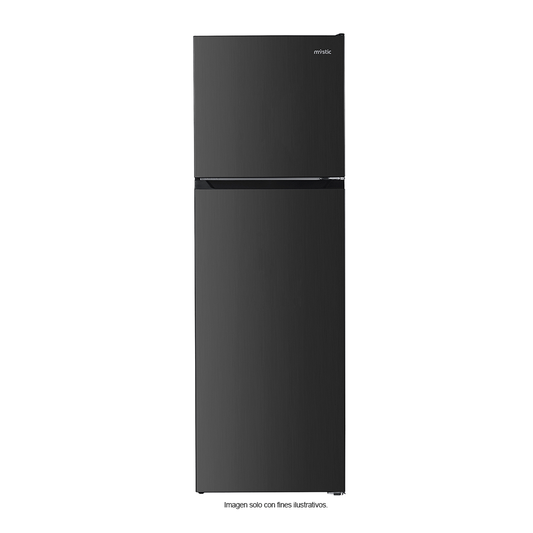 Refrigeradora Top Mount 9,6pc (272 litros) RF-NV272LSS, no frost, inverter, manigueta empotrada. MYSTIC.