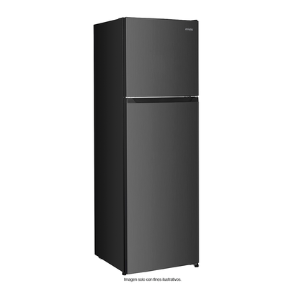 Refrigeradora Top Mount 9,6pc (272 litros) RF-NV272LSS, no frost, inverter, manigueta empotrada. MYSTIC.