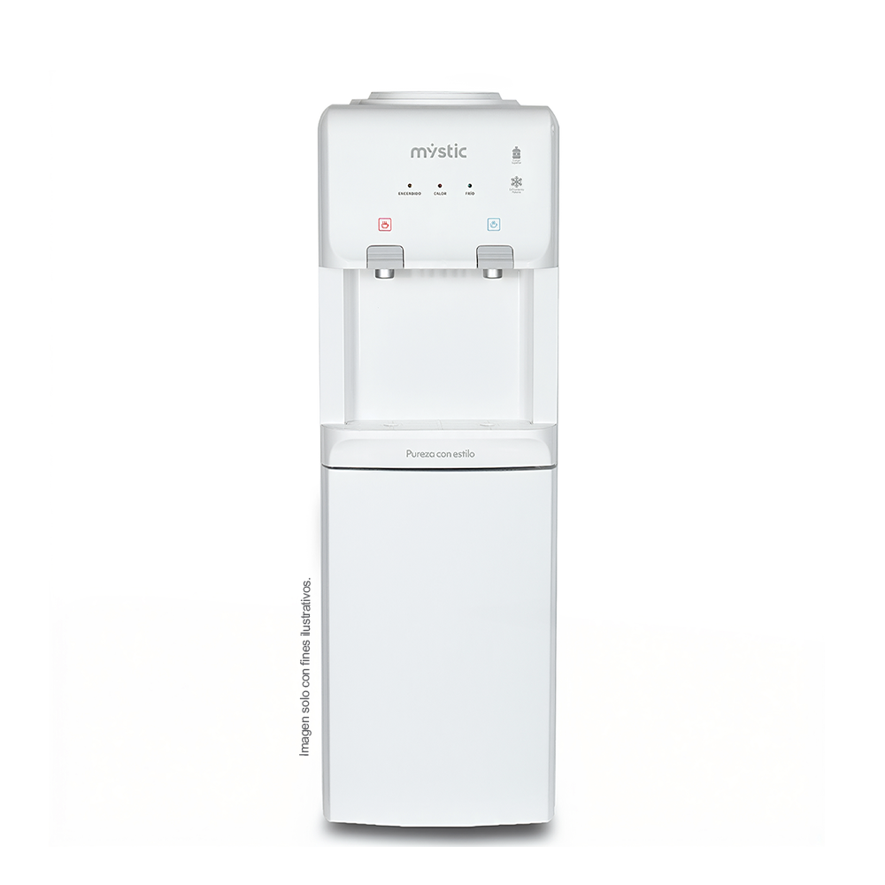 Dispensador de agua MY-WD260, agua caliente /fría / normal tanque interno de 3.3 litros. con gabinete Mystic