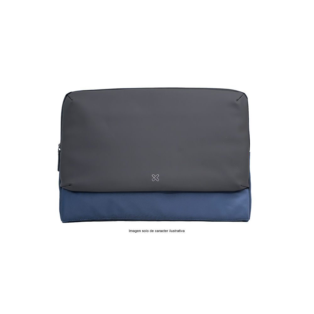Funda para laptop de 16" modelo ARUM KNS-760, color gris azul