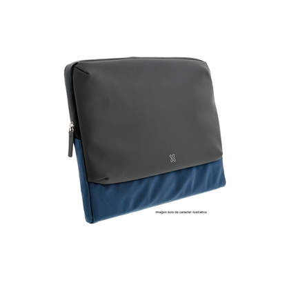 Funda para laptop de 16" modelo ARUM KNS-760, color gris azul