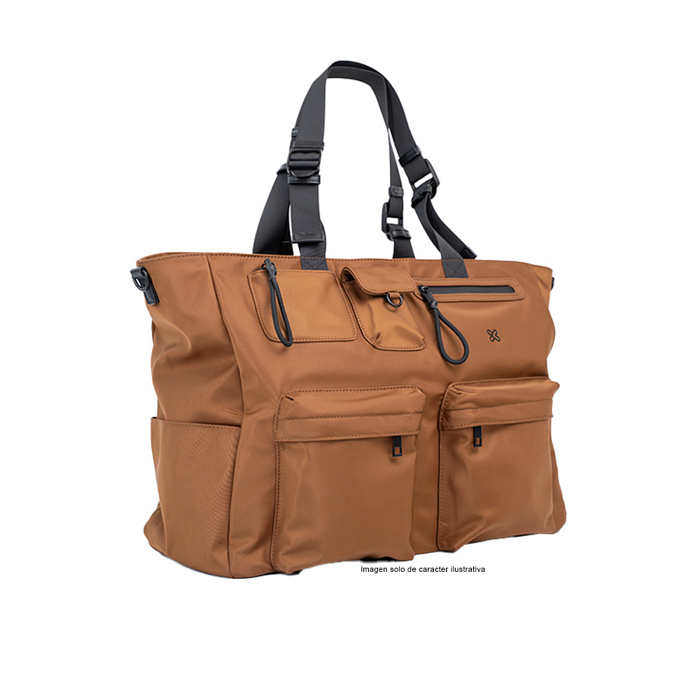 Bolso para laptop 15.6" modelo Nomadia KLB-851 color brown
