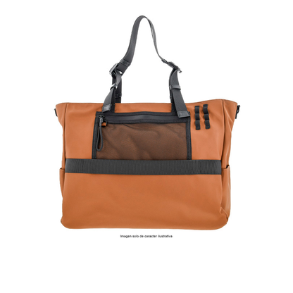 Bolso para laptop 15.6" modelo Nomadia KLB-851 color brown