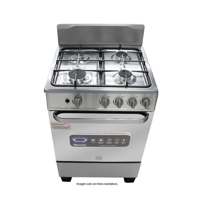 Estufa a gas 24" modelo EMI24S4, 4 quemadores, encendido eléctrico  KENMORE