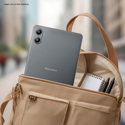 Tablet TAB LINK 2 WiFi, pantalla 8.6", 4GB+ 128GB, color negro media noche. BlackView.