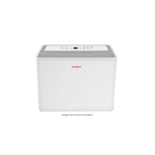Deshumidificador ED-3002, capacidad 30 pintas, control digital, sensor de humedad. Sankey