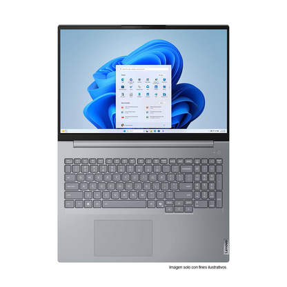 Laptop ThinkBook 16 G9 IRL, pantalla 16", Core 5 210H, 16GB, 512GB.Sistema operativo Windows 11 Pro. LENOVO
