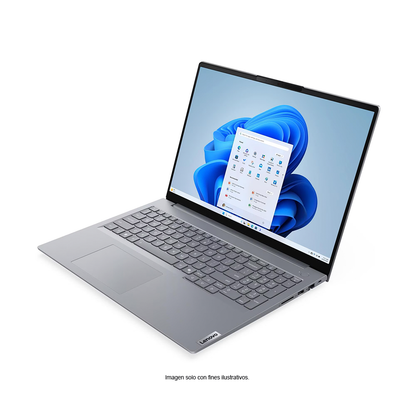 Laptop ThinkBooK, pantalla 16" G9, Core i7 240H, memoria RAM 16Gb + 512GB de almacenamiento, Window 11Pro