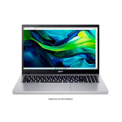 Laptop AG15-31P-38E3-PE, pantalla 15.6" FHD, Core i3, 8GB + 512GB. ACER