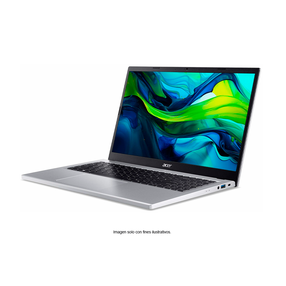 Laptop AG15-31P-38E3-PE, pantalla 15.6" FHD, Core i3, 8GB + 512GB. ACER