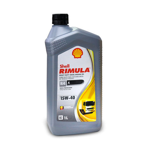 Aceite Shell Rimula R4 X 15W40 1 Litro
